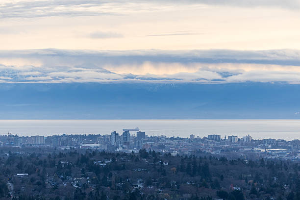 istock Cityscape View from Mount Douglas Overlooking Victoria, Vancouver Island, BC 2225468336