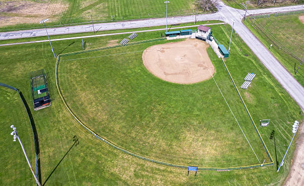 istock A baseball field as seen from above in Pennsylvania 2225492061