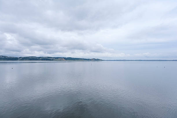 Lake Ogawara in Aomori Prefecture Lake Ogawara, the largest lake in Aomori Prefecture misawa japan stock pictures, royalty-free photos & images