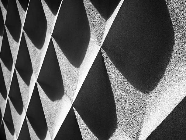 istock Architecture details Cement concrete wall geometric pattern Art background 2225502990