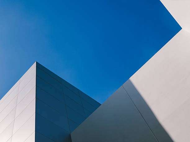 istock Modern Building exterior minimalist space Architecture details 2225504401