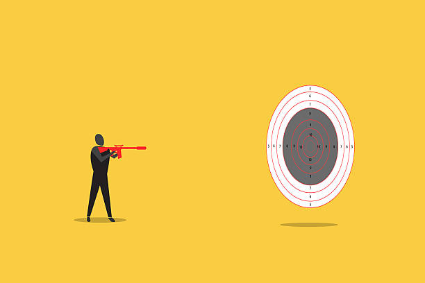 istock Dart is an opportunity and Dartboard is the target and goal. concept of represent a challenge in business marketing 2225504733