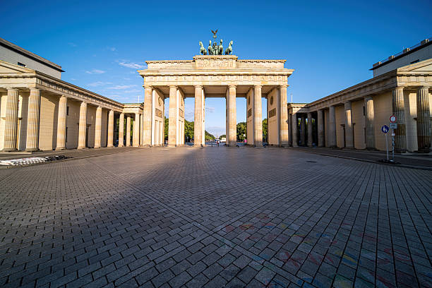 istock The famous Brandenburg Gate in Berlin 2225510994