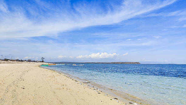 beautiful turquoise sea on the Philippine island