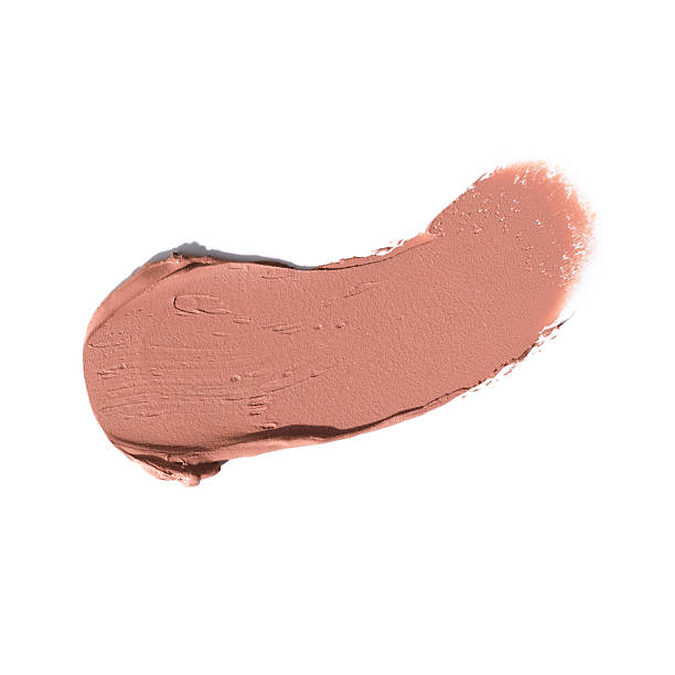 istock beige nude matte lipstick swatch, decorative makeup cosmetic texture 2225524687