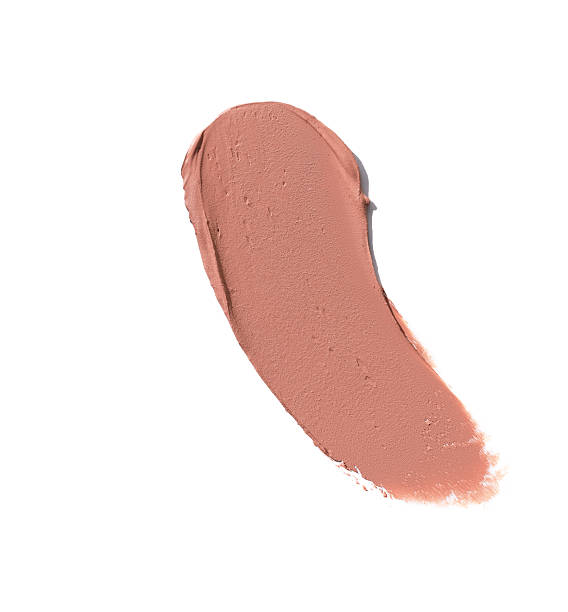 istock beige nude matte lipstick swatch, decorative makeup cosmetic texture 2225524691