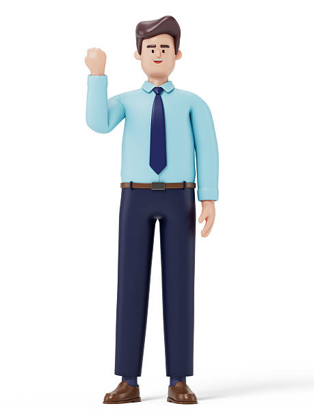 istock A man raises his fist 2225552894