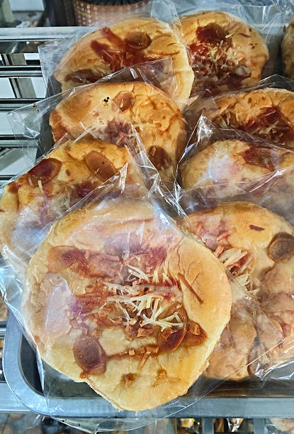 istock Individually Wrapped Savory Pizza Buns for Sale 2225567597