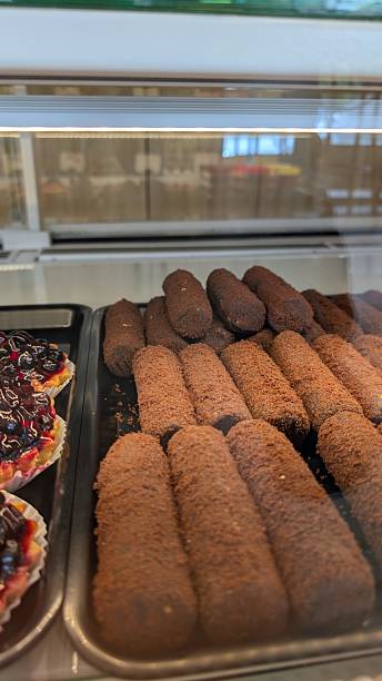 A Beautiful Display Case Featuring a Variety of Delicious Chocolate Treats for All