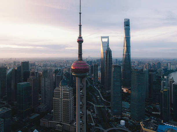 istock Shanghai cityscape at dawn 2225578345