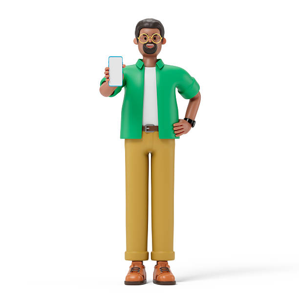 istock A man displays a smartphone 2225581004