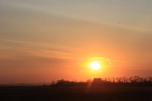 istock Colorful sunrises at the Qu'Appelle Valley. 2225587367