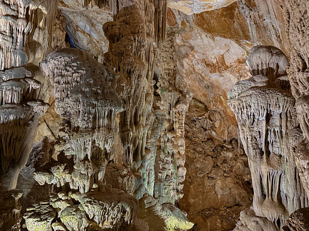 istock Stalactites and Stalagmites in Ispinigoli Cave, Sardinia 2225594421