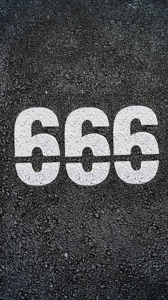 istock Number six hundred and sixty-six, 666 2225596917