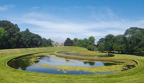 Scotland, Edinburgh, Lawn, Pond, Park, Relax, Leisure