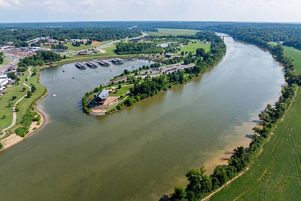istock Cumberland River  Aerial View 2225610890