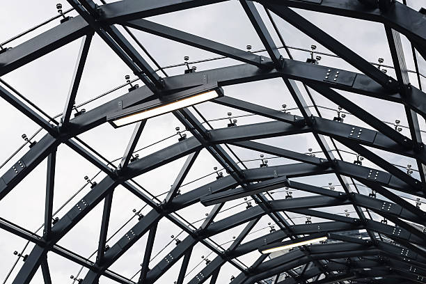 Urban infrastructure roof of contemporary public space.