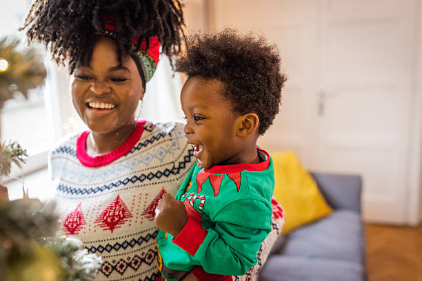 istock Christmas spirit at home 2225626260