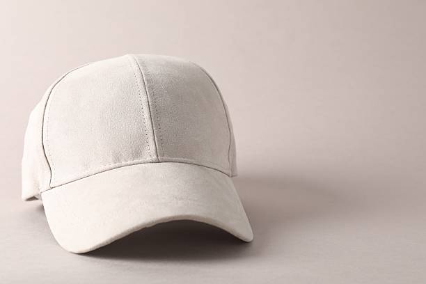 istock Stylish baseball cap on light grey background, closeup. Mockup for design 2225632577