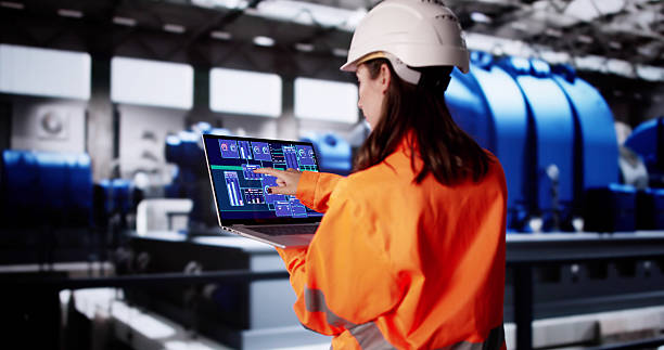 istock Female Engineer Conducts OSHA Checklist On Laptop 2225637510