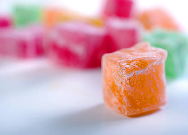 bright colorful sweets. Gummy candy texture background. jelly candies close-up. selective focus. copy spaces