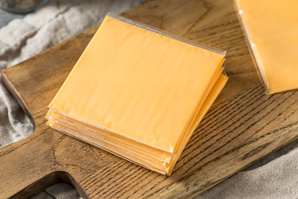 istock Unhealthy Wrapped American Cheese Slices 2225645558
