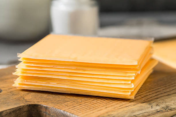 istock Unhealthy Wrapped American Cheese Slices 2225645787