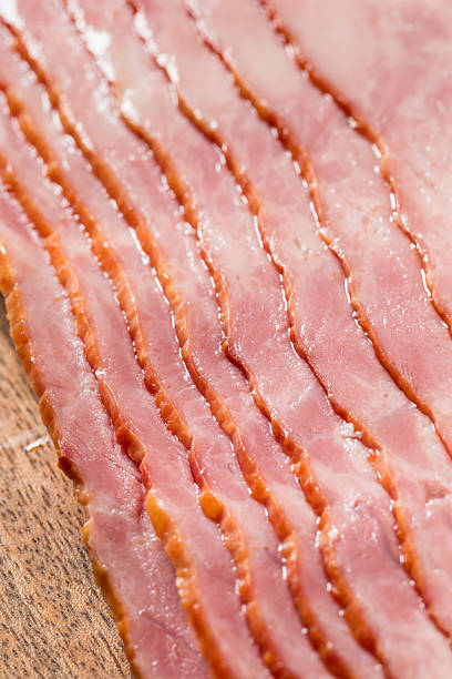 istock Organic Raw Turkey Bacon Slices 2225646165
