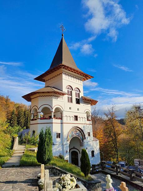 istock The Orthodox Rohia Monastery, Maramures county, Romania 2225648129