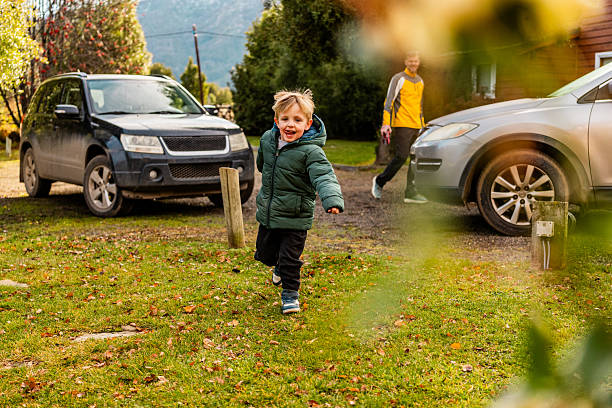 istock Toddler boy running in the backyard 2225665465
