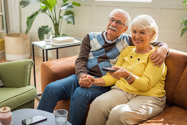 istock Senior couple at home 2225665557