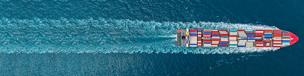 istock front of cargo ship carrying container and running for export goods from cargo yard port to custom ocean concept smart freight shipping by ship 2225704683