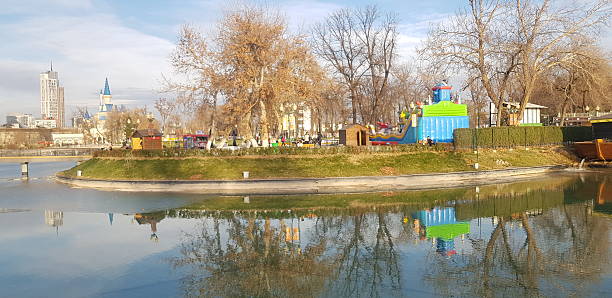 Magic City Amusement and Theme Park  featuring the Magic City Castle in Tashkent, Uzbekistan