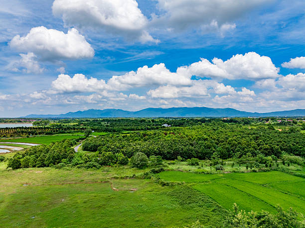 istock Overlooking green pastoral scenery 2225719642