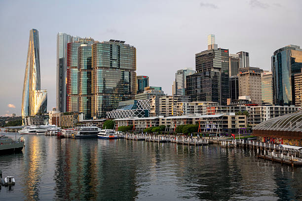 Sydney, Australia: March 27th, 2025. Darling Harbour in Sydney, Australia