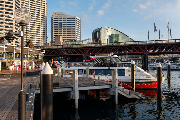 Sydney, Australia: March 22nd, 2025. Darling Harbour in Sydney, Australia