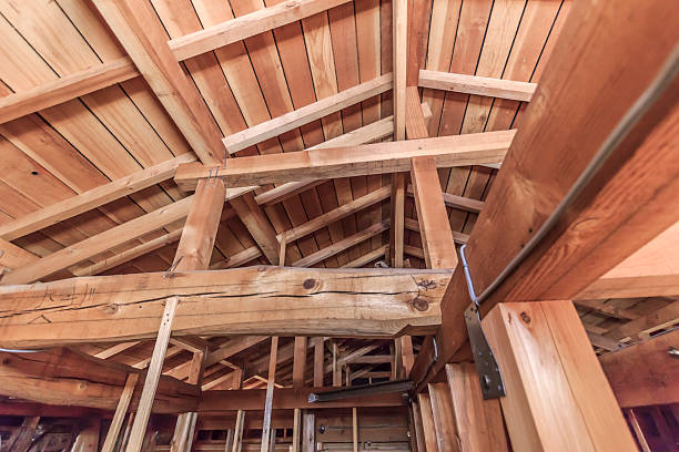 istock Attic of a typical Japanese house 2225732275