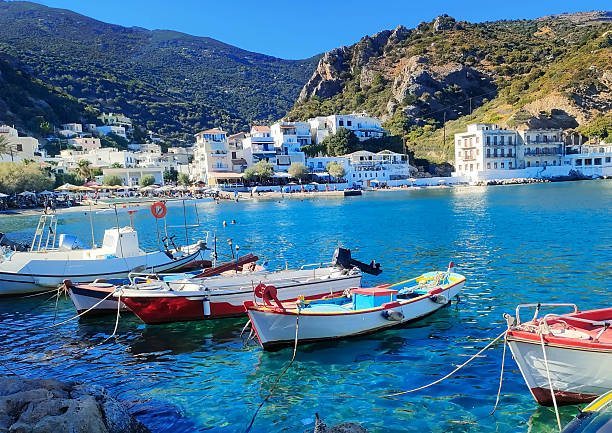 istock Therma spa town, Ikaria island, Greece 2225739980