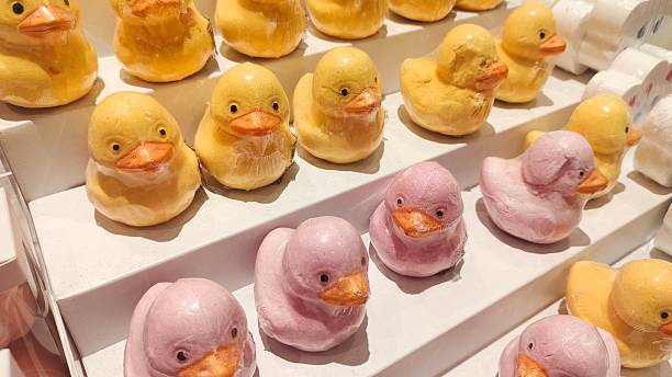 istock A novelty bath bomb, crafted in the shape of a rubber duck 2225740979