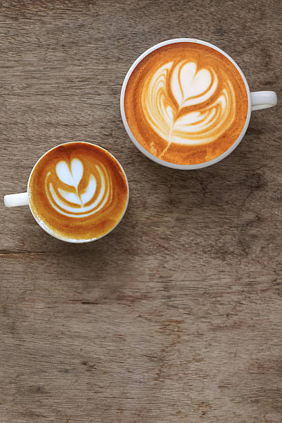 istock a cup of latte art coffee 2225742878