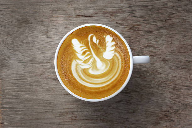 istock a cup of latte art coffee 2225742891