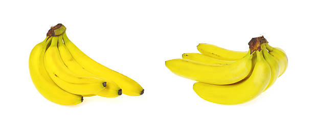 istock Yellow bananas isolated on white background 2225743977