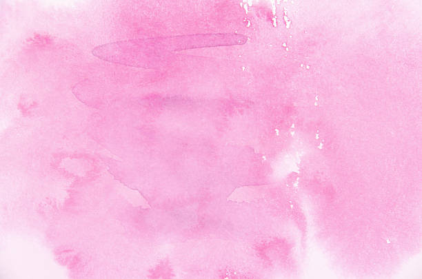 Abstract pink watercolor background