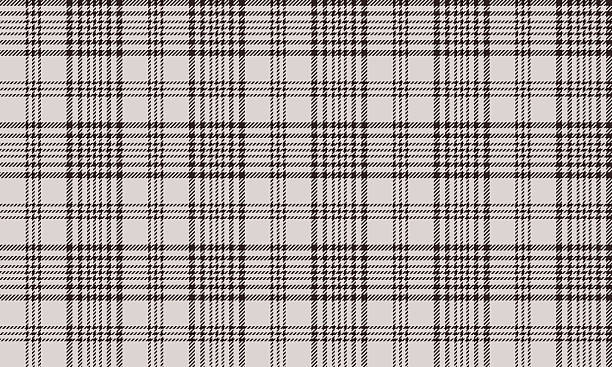 istock Seamless plaid fabric, cream, brown, simple but dimensional design for fashion textiles, clothes, skirts, dresses or pants, giving a warm, classic and everyday look. 2225757530