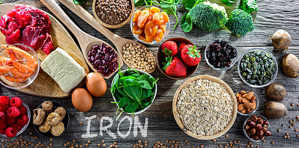 istock Food products being rich sources of iron 2225782980