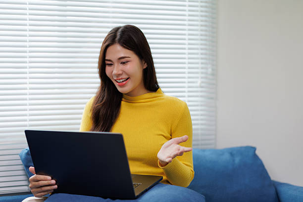 istock Young businesswoman working from home having a video call 2225794133
