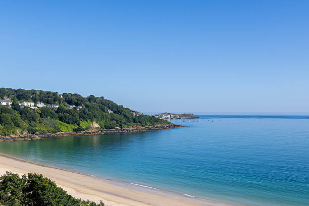 istock Beautiful Coastline of Carbis Bay in Cornwall 2225800832
