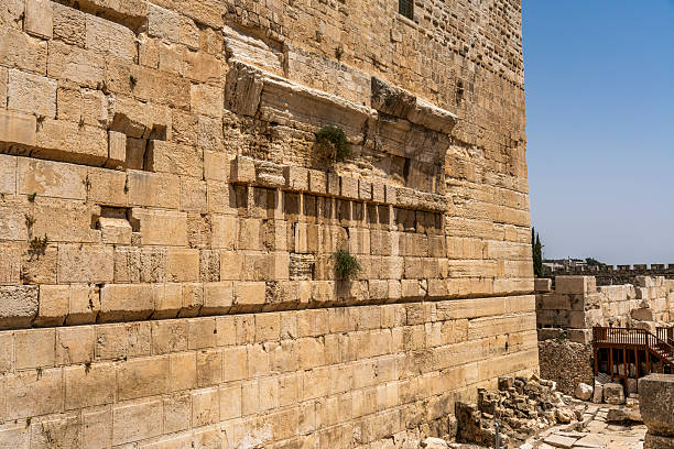 istock Ancient Stone Wall in Jerusalem Old City, Israel 2225801844
