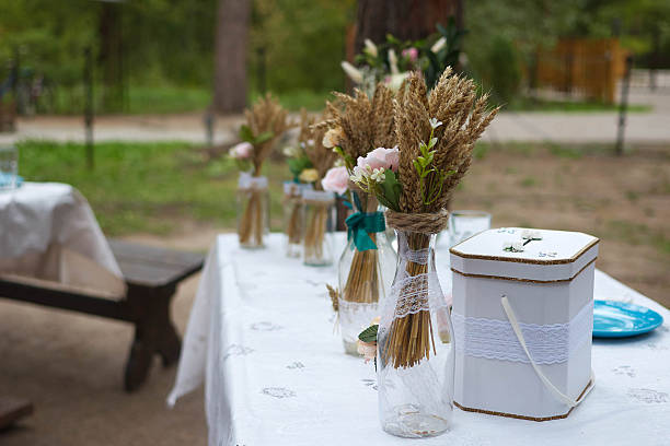 istock Beautiful wedding floral scenery 2225816734