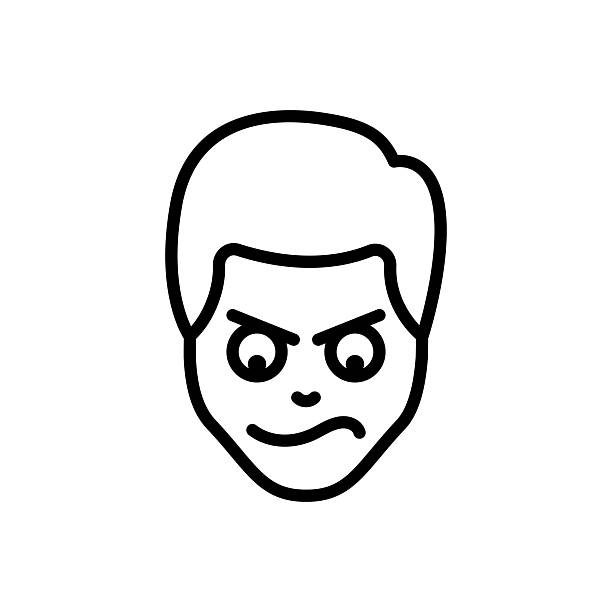 Icon for angry, annoyed, disgruntled, furious, enraged, outraged, fuming, turbulent, indignant, resentful, frenzied